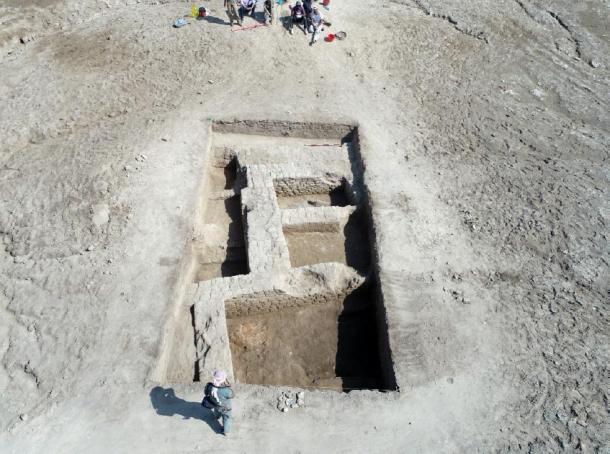 Se ha excavado un gran templo, algunos distritos residenciales y un gran centro de fabricación.  (Universita di Pisa)