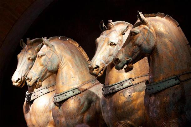 The magnificent bronze horses of St. Mark's Basilica. (Nick Thompson / CC BY-NC-SA 2.0)