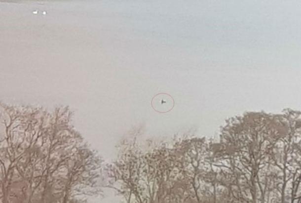 Lisa and Danny believe they photographed the Loch Ness Monster. (Lisa Brennan / YouTube Screen)