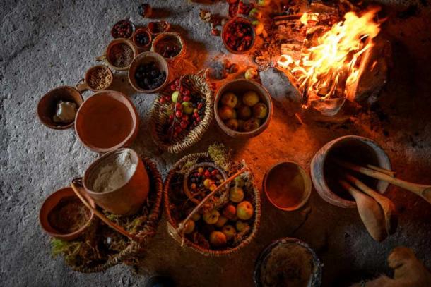 Within the pits at Durrington Walls archaeologists found evidence of the ingredients they believe were used to make Neolithic mince pies. (English Heritage)