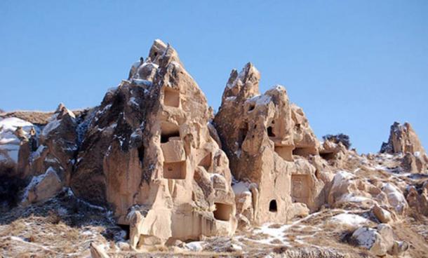 The rock hoυses of Cappadocia.