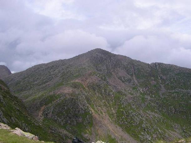 El sagrado Ben Cruachan en Escocia, visto desde Meall Cunanail.