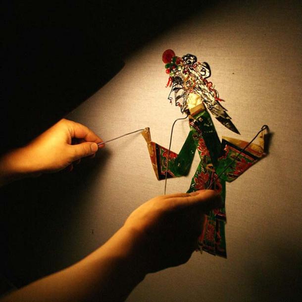 shadow puppetry contemporary art