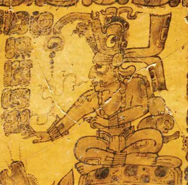 An image of the Maya sun god Kinich Ahau.  (Public Domain)