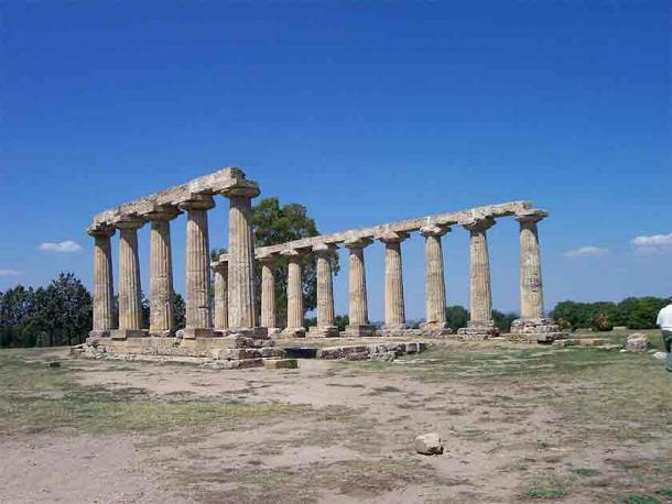 Temple of Hera in Metapontum. (de:Benutzer:Benson.by/CC BY-SA 1.0)