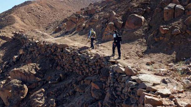 Section of trail constructed by the Inca. (PQN/ Peru Ministry of Culture)