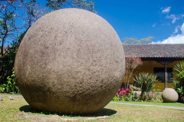 Six Ancient Stone Spheres from Diquís Delta in Costa Rica Excavated