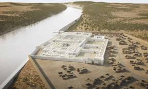 Digital reconstruction of Northwest Palace, Nimrud. Source: YouTube Screenshot / The Met.