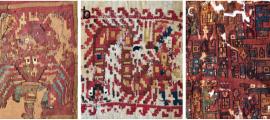 Some of the 20 textiles found at Huaca del Sol used in this study