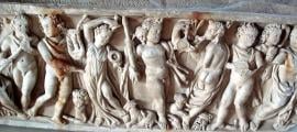 A second-century Roman sarcophagus shows the mythology and symbolism of the Orphic and Dionysiac Mystery schools.