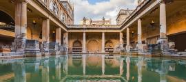 Roman Baths in Bath, England.